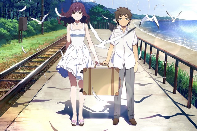 Аніме Як дивитися феєрверк (Uchiage Hanabi, Shita kara Miru ka? Yoko kara Miru ka?)